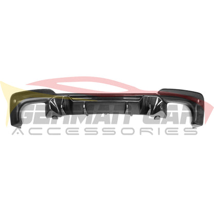 2018-2021 Bmw X3 M Performance Style Carbon Fiber Rear Diffuser | G01 With Parking Sensor Holes