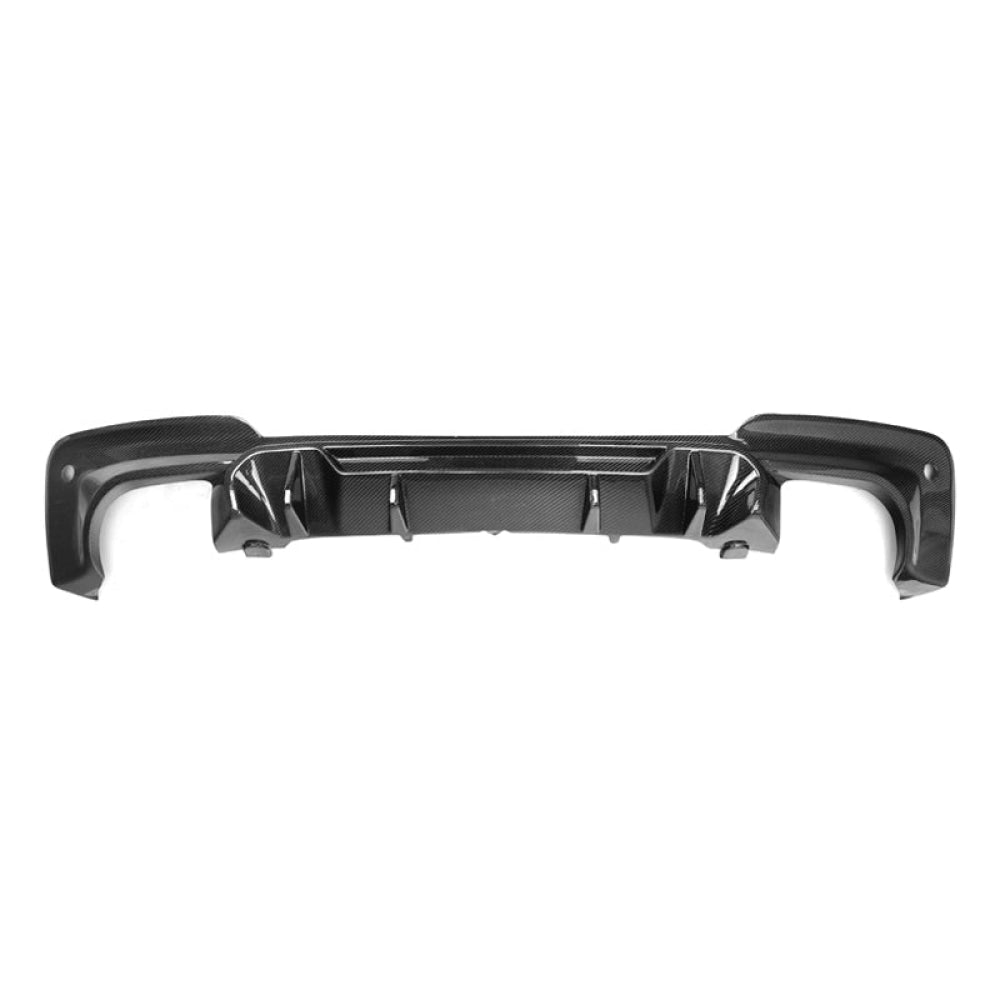 2018-2021 Bmw X3 M Performance Style Carbon Fiber Rear Diffuser | G01 With Parking Sensor Holes