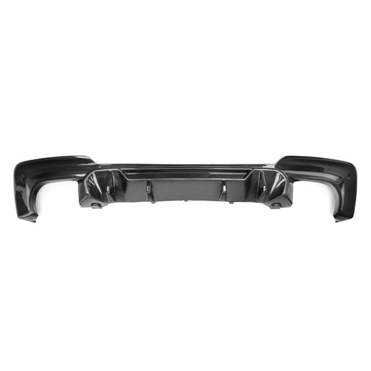 2018-2021 Bmw X3 M Performance Style Carbon Fiber Rear Diffuser | G01 Without Parking Sensor Holes