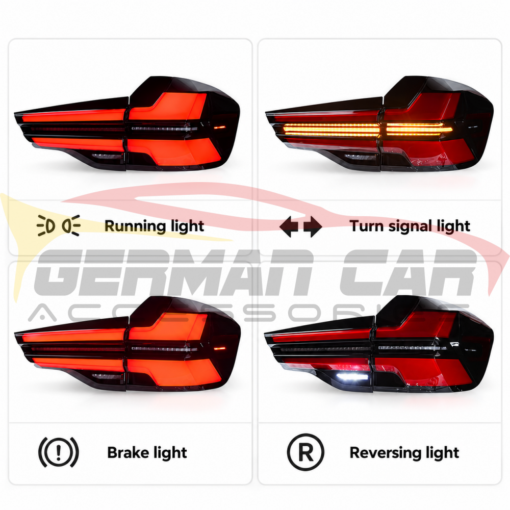 2018-2021 BMW X3/X3M G05 Style LED Taillights | G01/F97 Pre-LCI - Taillights