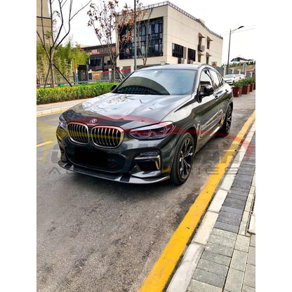 2018-2021 Bmw X3/X4 3D Style Carbon Fiber Front Lip | G01/G02 Mirror Caps