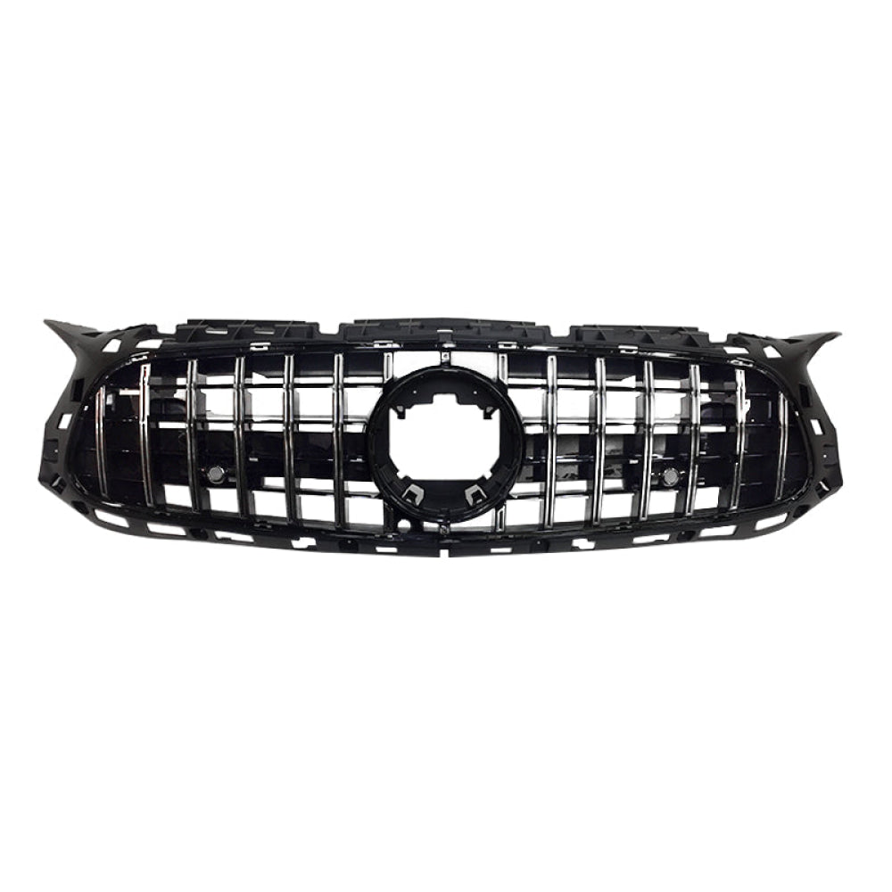 2018-2021 Mercedes-Benz AMG GT/GTS/GTC GTR Style Front Grille I C190 - Chrome Silver - Front Grilles