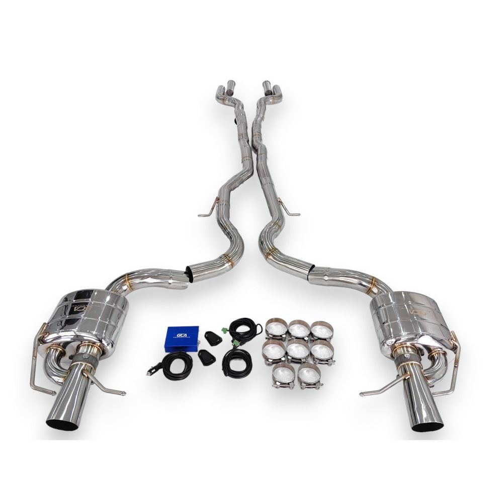 2015-2023 Mercedes Amg Gt 63 Valved Sport Exhaust System | C190 Sedan Stainless Steel / With Muffler
