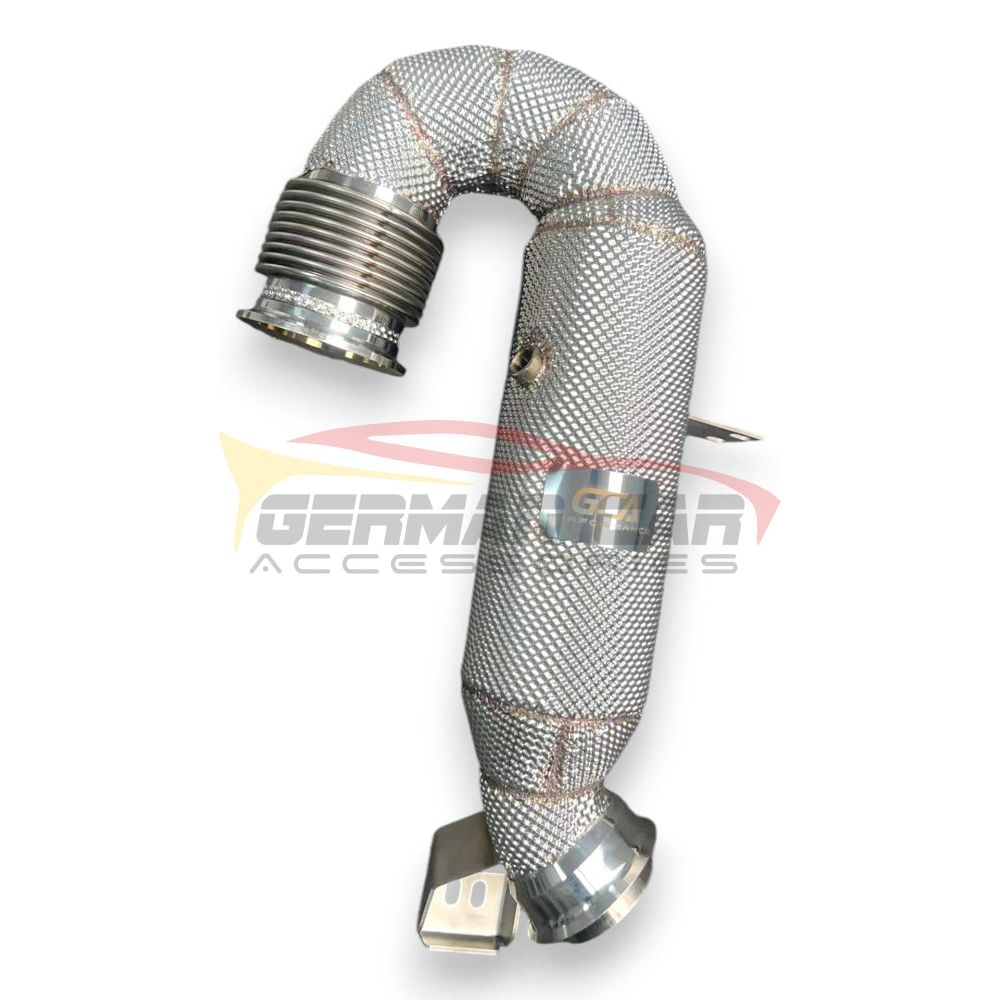 2018-2023 Mercedes E53 Amg Downpipe | W213 Yes Heat Shield / 200 Cell Euro 6 Sport High Flow Cat