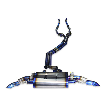 2018-2024 Audi Q5 Valved Sport Exhaust System | B9/B9.5 Q5 Titanium Exhaust / Chrome Tips Exhausts