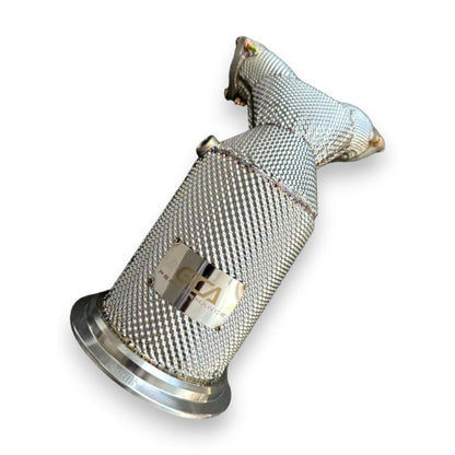 2018 + Audi Sq5 Front Race Pipes | B9/B9.5 Yes Heat Shield / Racing Downpipe (No Cat)