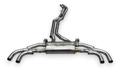 2018 + Audi Sq5 Valved Sport Exhaust System | B9/B9.5 Stainless Steel / Chrome Tips