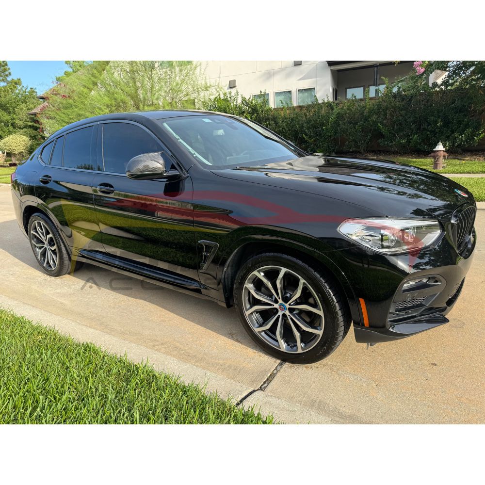 2018+ BMW X3/X4 Carbon Fiber M-Style Mirror Caps | G01/G02 Mirror Caps
