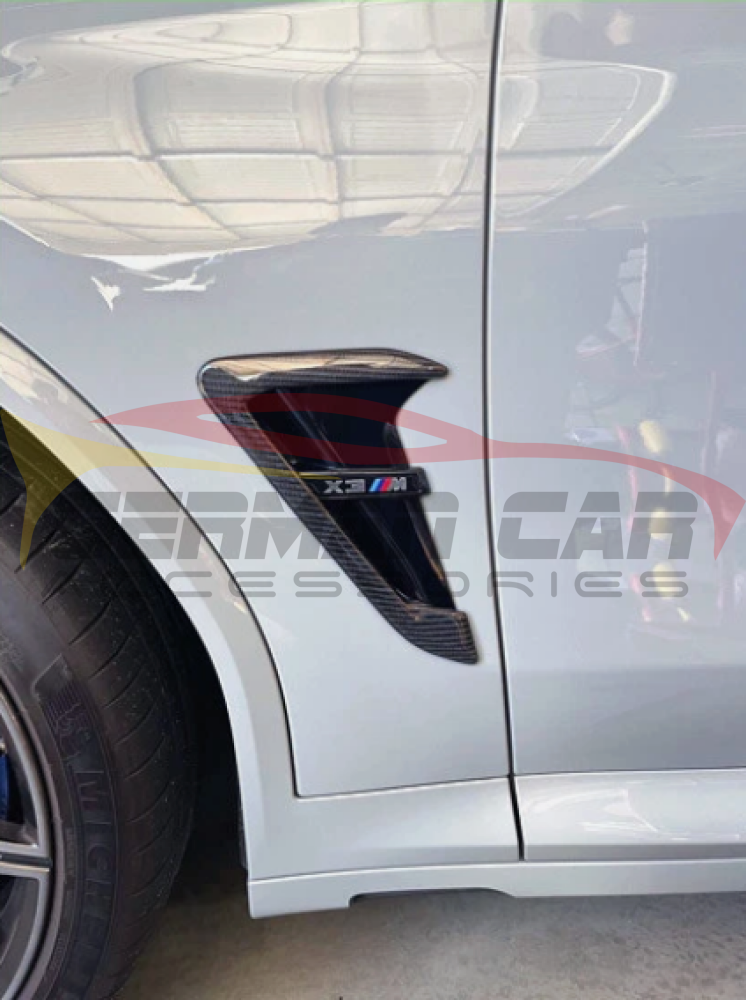 2018+ BMW X3/X4/X3M/X4M Carbon Fiber Side Fender Trim | G01/G02/F97/F98 Additional Accessories