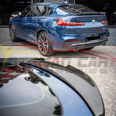 2018-2025 BMW X4/X4M Carbon Fiber Trunk Spoiler | G02/F98 Rear Trunk Spoilers