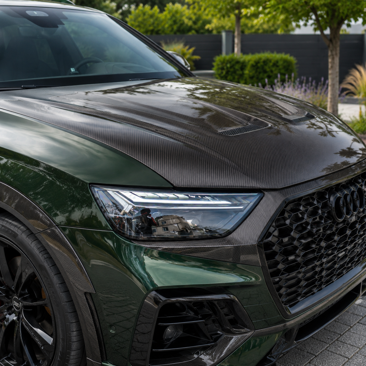2018-2025 Audi Q5/SQ5 Carbon Fiber Hood | B9/B9.5