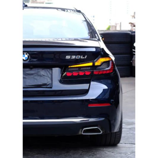 2018 + Bmw M5/5-Series Gts Style Oled Taillights | F90/G30 Smoked