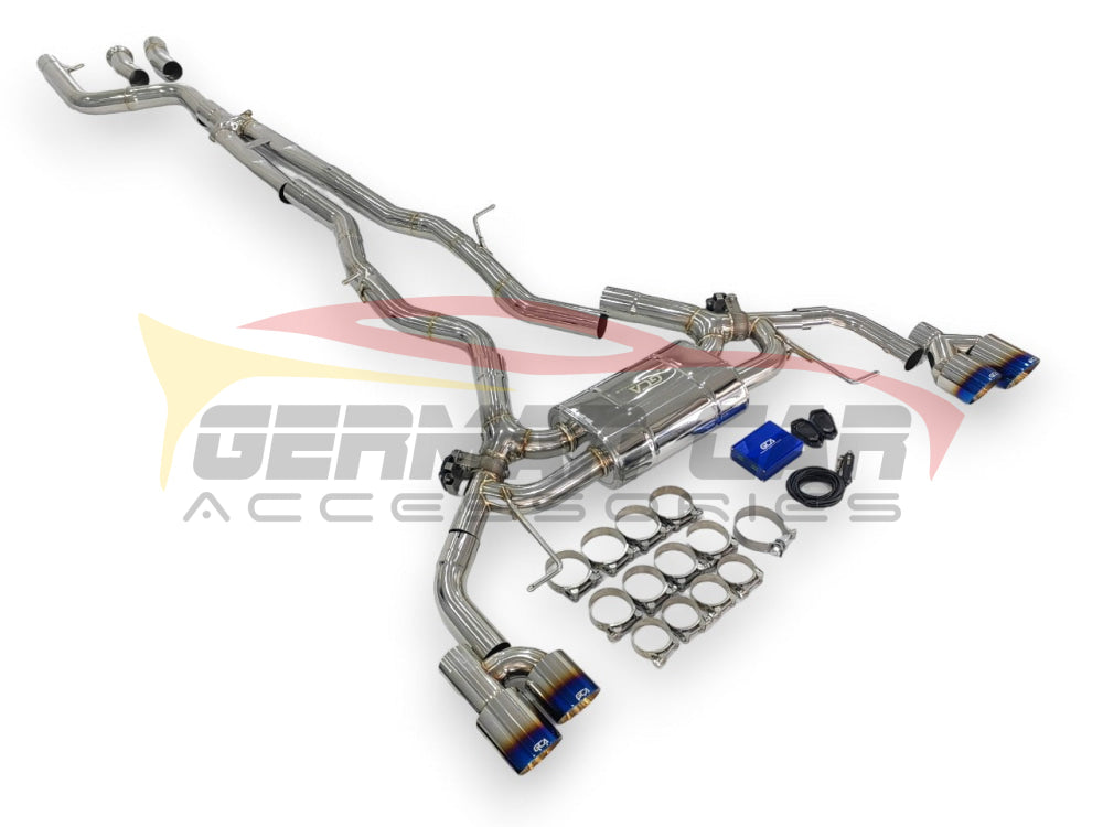 2018 + Bmw X3/X4 M40I Valved Sport Exhaust System | G01/G02