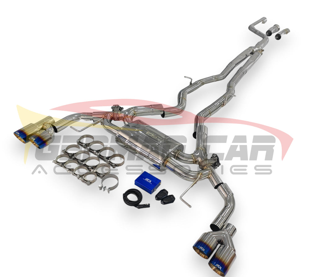 2018 + Bmw X3/X4 M40I Valved Sport Exhaust System | G01/G02