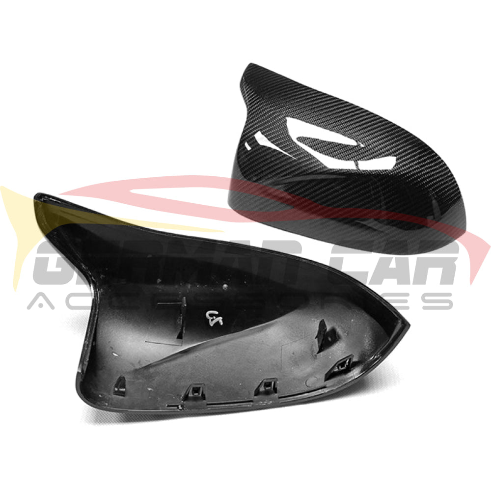 2018+ Bmw X3M/x4M/x5M Carbon Fiber Mirror Caps | F95/f97/f98