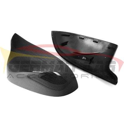 2018+ Bmw X3M/x4M/x5M Carbon Fiber Mirror Caps | F95/f97/f98