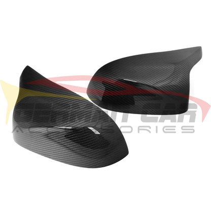 2018+ Bmw X3M/x4M/x5M Carbon Fiber Mirror Caps | F95/f97/f98