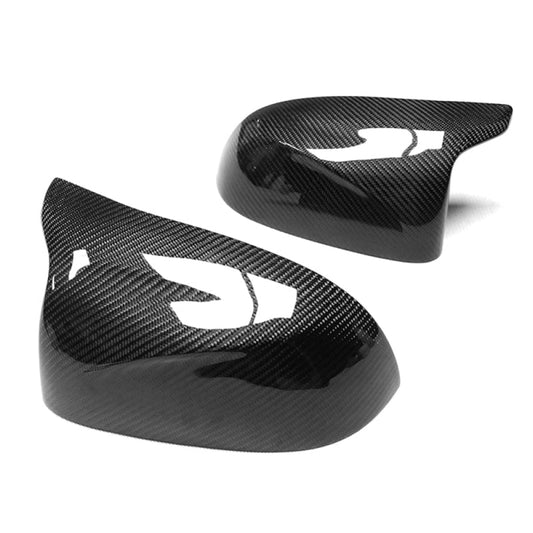 2018+ Bmw X3M/x4M/x5M Carbon Fiber Mirror Caps | F95/f97/f98