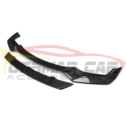 2019-2021 Bmw M2 Competition Carbon Fiber V Style Front Lip | F87