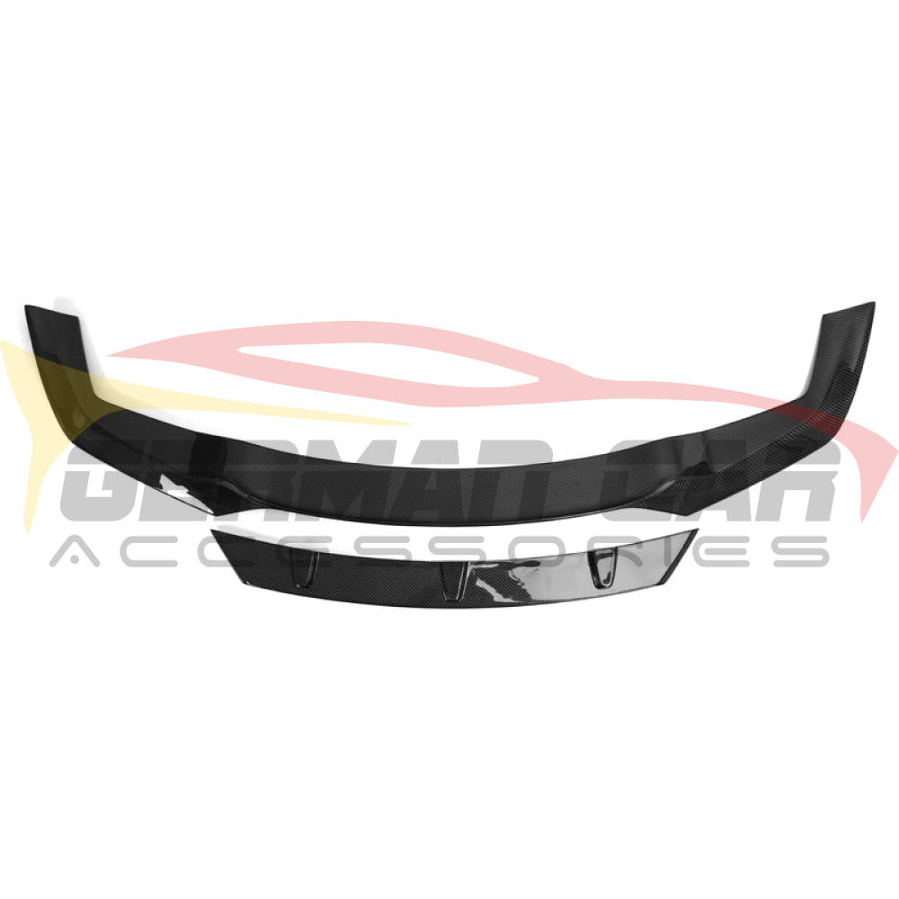 2019-2021 Bmw M2 Competition Carbon Fiber V Style Front Lip | F87