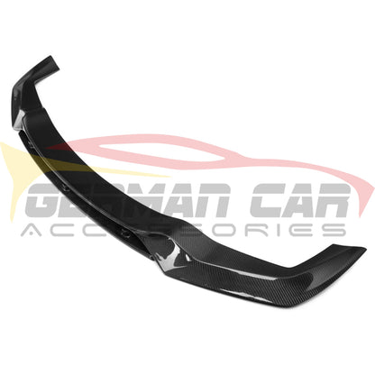 2019-2021 Bmw M2 Competition Carbon Fiber V Style Front Lip | F87