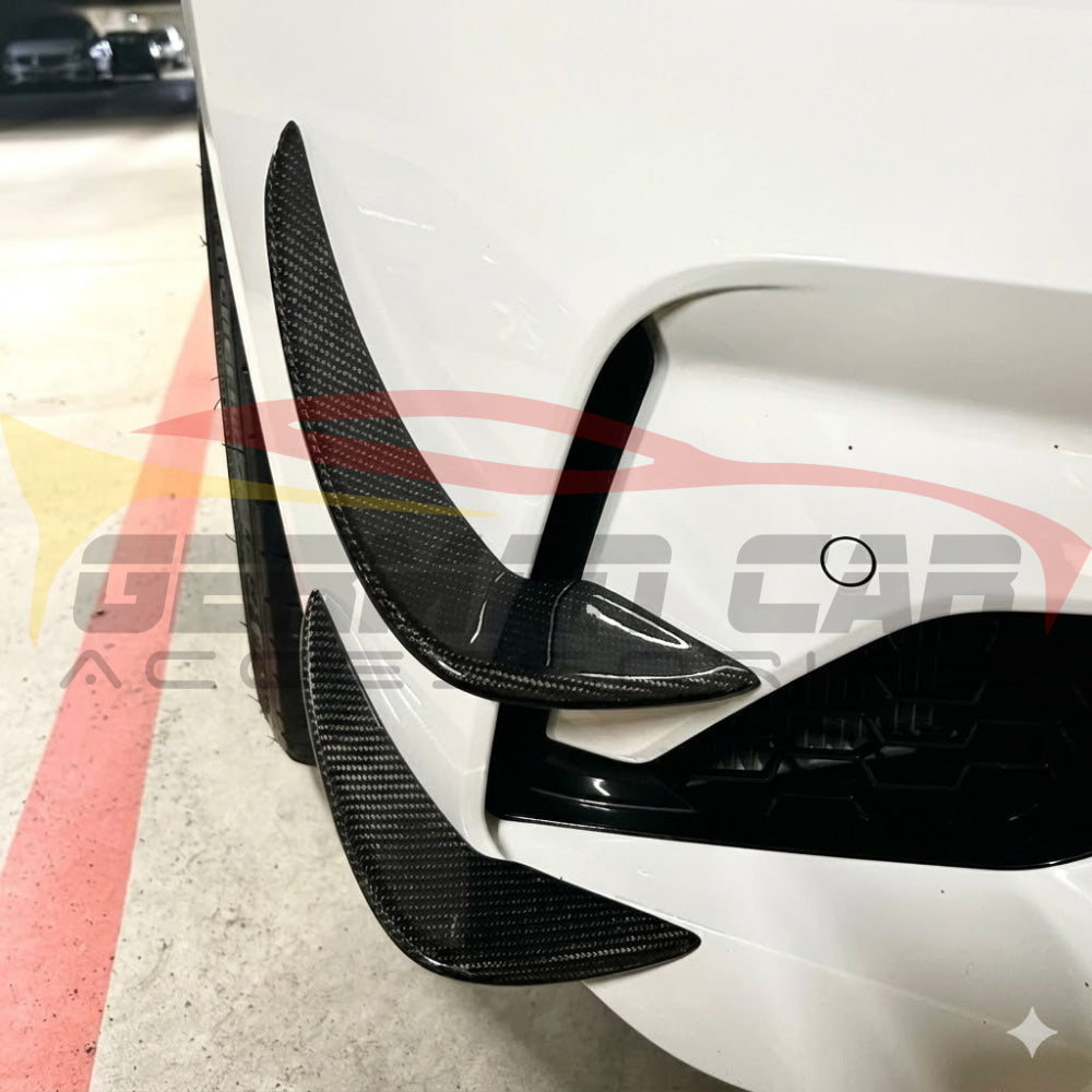 2019-2021 BMW M2 C/M2 CS Carbon Fiber Front Bumper Canards I F87 - Additional Accessories