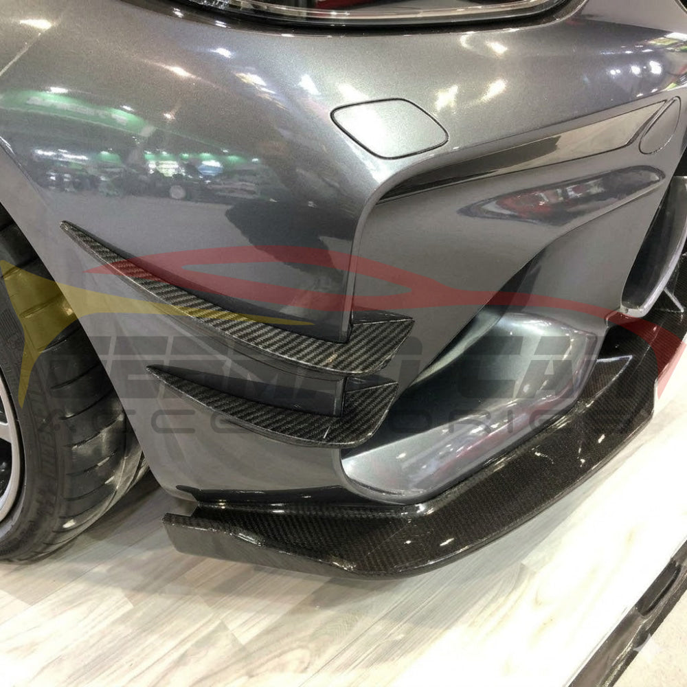 2019-2021 BMW M2 C/M2 CS Carbon Fiber Front Bumper Canards I F87 - Additional Accessories