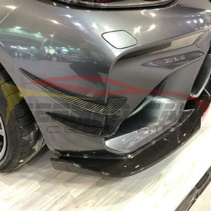 2019-2021 BMW M2 C/M2 CS Carbon Fiber Front Bumper Canards I F87 - Additional Accessories