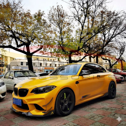 2019-2021 BMW M2 C/M2 CS Carbon Fiber Front Bumper Canards I F87 - Additional Accessories