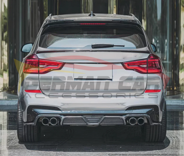 2019-2021 BMW X3M Carbon Fiber 3 Piece Rear Diffuser | F97 Front Lips/Splitters