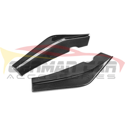 2019-2021 BMW X3M Carbon Fiber 3 Piece Rear Diffuser with LED Brake Light | F97 Front Lips/Splitters