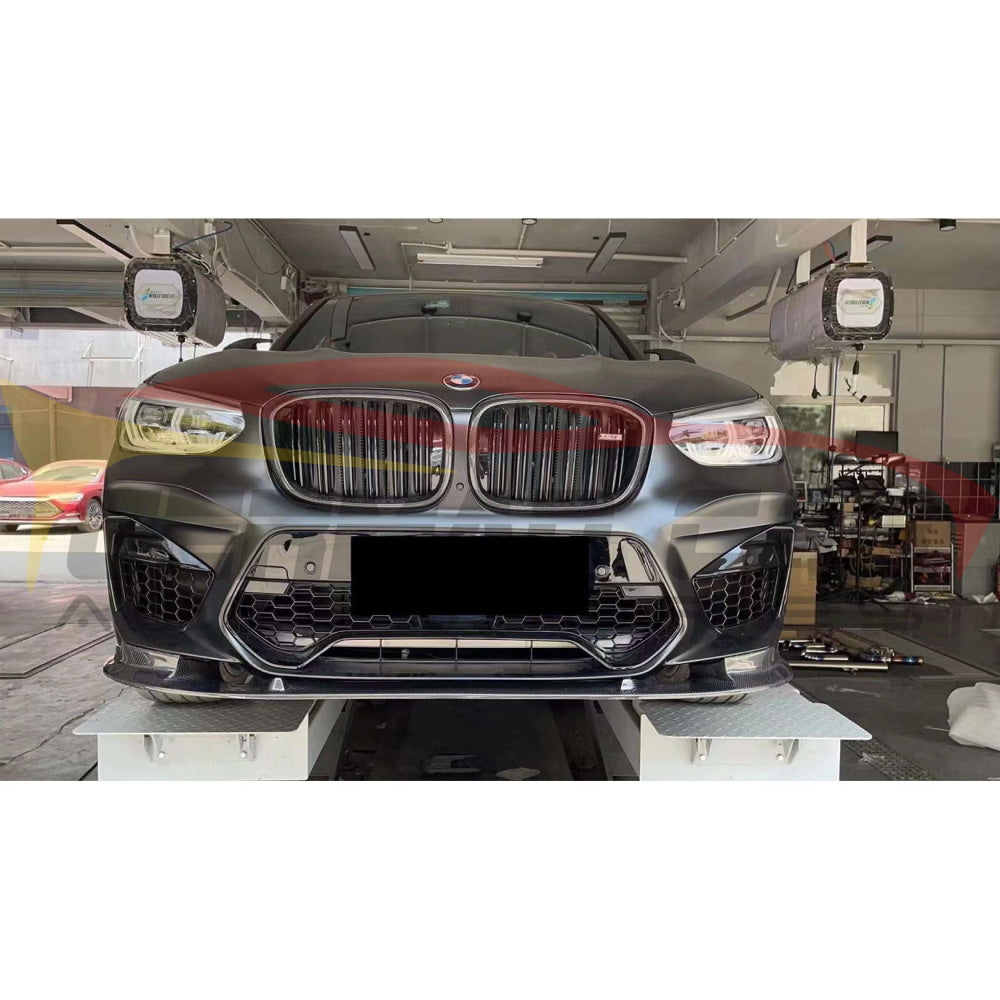 2019-2021 BMW X3M Carbon Fiber Front Lip | F97 Front Lips/Splitters