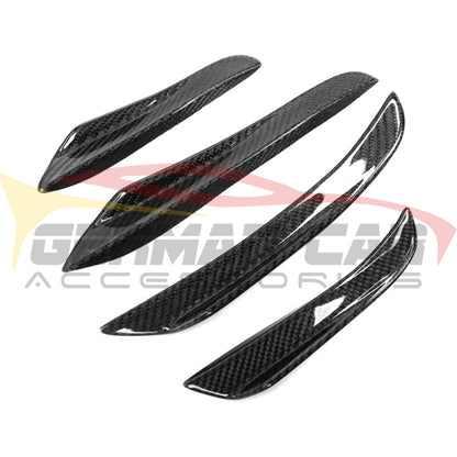 2019+ Bmw 3-Series Carbon Fiber Front Bumper Canards | G20