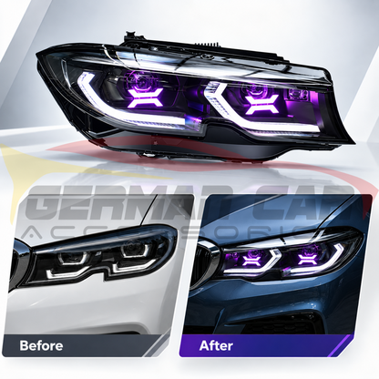 2019-2022 BMW 3-Series RGB OSS Style Headlights | G20 Pre-LCI - Headlights