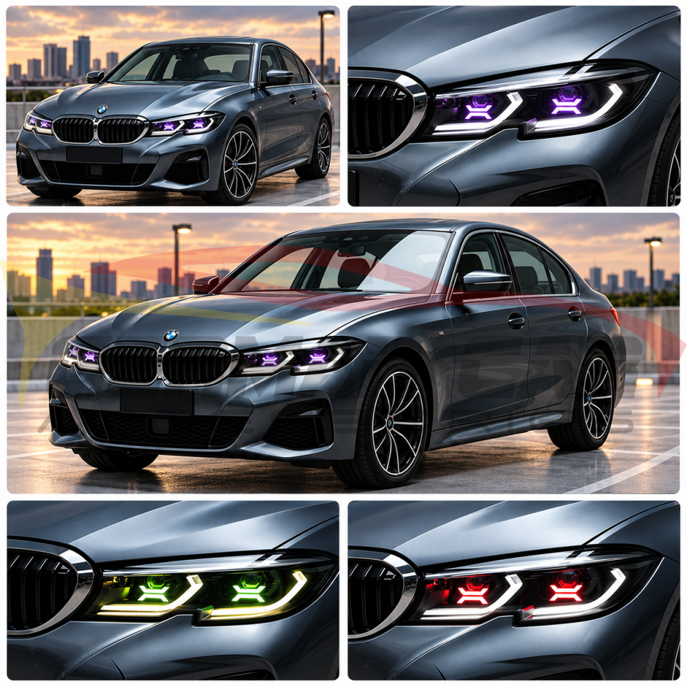 2019-2022 BMW 3-Series RGB OSS Style Headlights | G20 Pre-LCI - Headlights