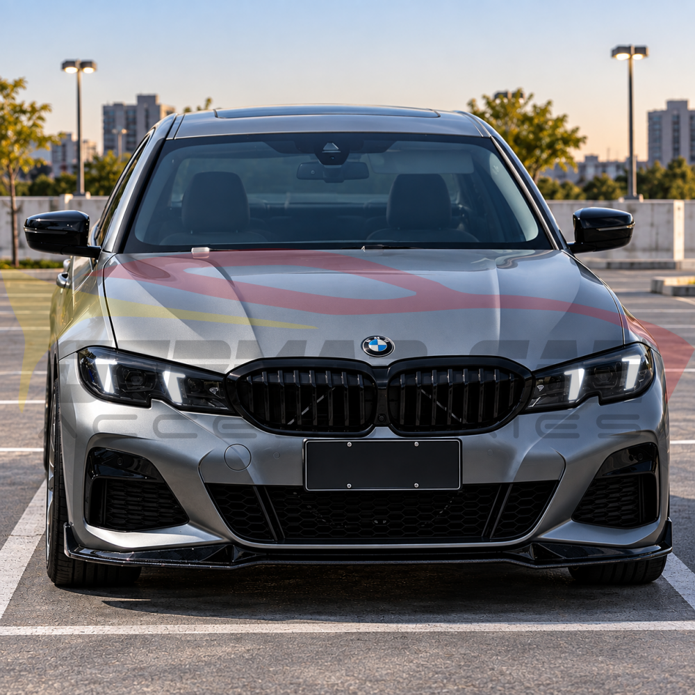 2019-2022 BMW 3-Series Yellow-White DRL Snake Eyes Style Headlights | G20 Pre-LCI - Headlights