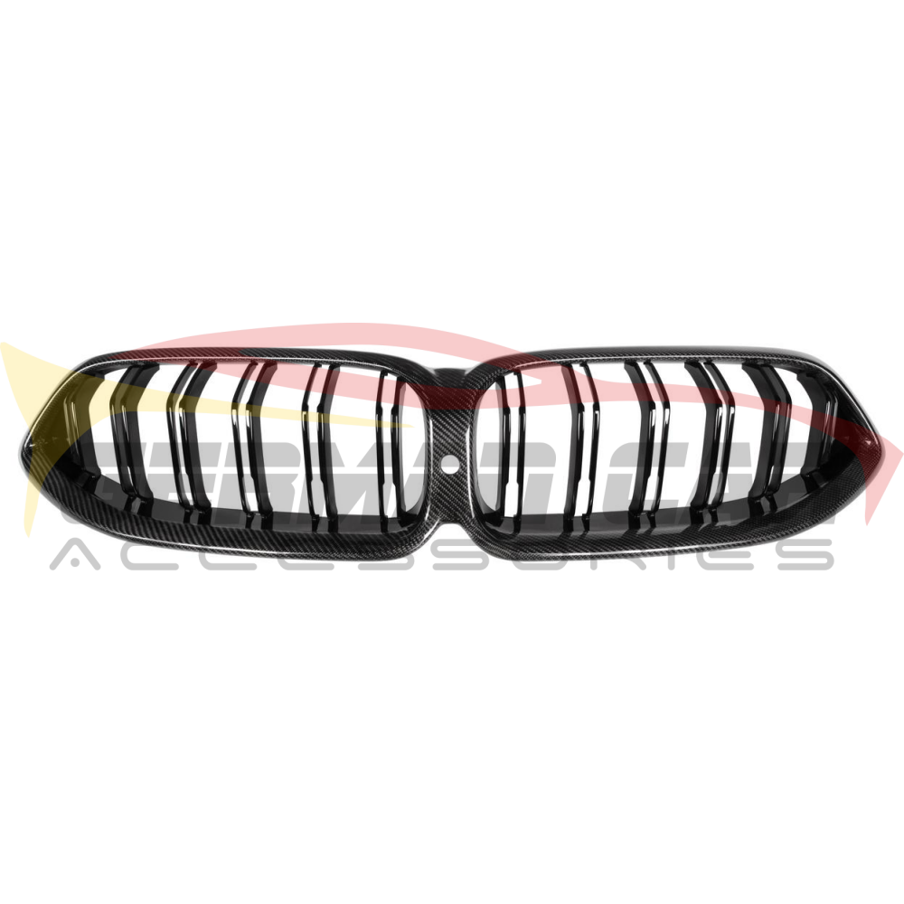 2019+ Bmw 8-Series/m8 Kidney Grilles | F91/f92/f93/g14/g15/g16 Carbon Fiber