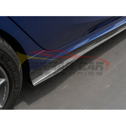 2019+ BMW G20 M Performance Carbon Fiber Side Skirt I G20 - Side Skirts