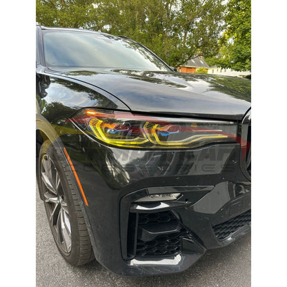 2019-2022 BMW X7 CSL Style Headlights Yellow DRL Modules | G07 - DRL Modules