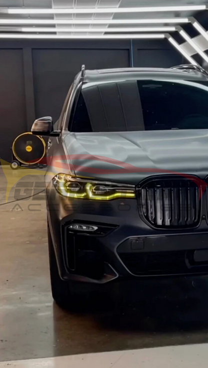 2019-2022 BMW X7 CSL Style Headlights Yellow DRL Modules | G07 DRL Modules