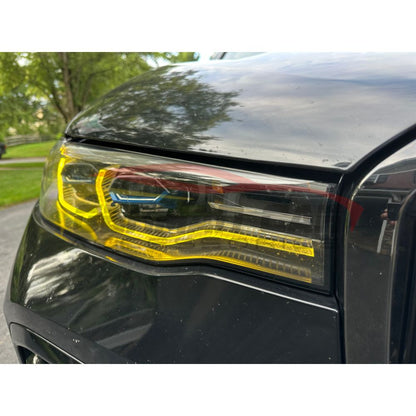 2019-2022 BMW X7 CSL Style Headlights Yellow DRL Modules | G07 - DRL Modules