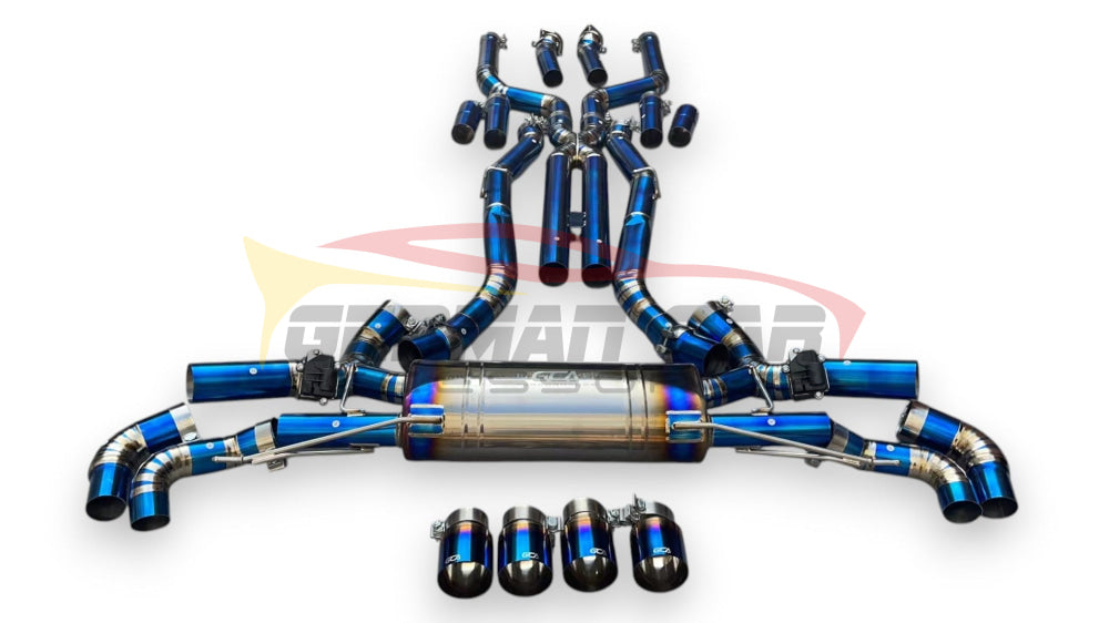 2019 + BMW X7 M50i/M60i Valved Sport Exhaust System | G07 X7 M50i/M60i Titanium Exhaust / Chrome Tips Exhausts