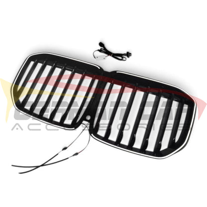 2019-2022 BMW X7 Single Slat Light Up LED Kidney Grilles | G07 - Kidney Grilles
