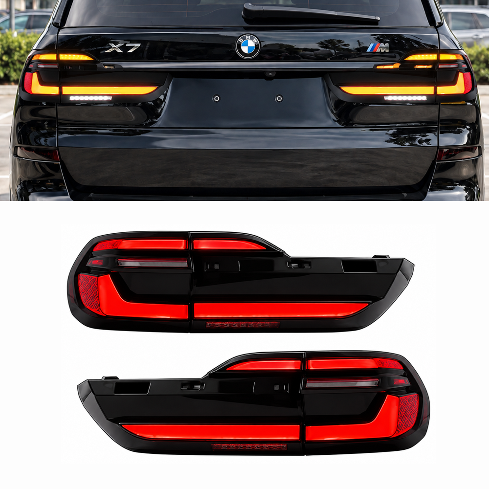 2019-2022 BMW X7 LCI Style LED Taillights | G07 Pre-LCI