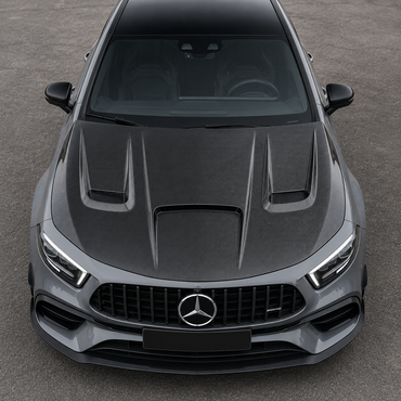 2019-2022 Mercedes A-Class/A35/A45 AMG P2 Style Carbon Fiber Hood | V177/W177