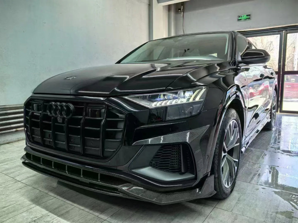 2019-2023 Audi Q8/SQ8 Carbon Fiber Front Lip | Q8/SQ8 Front Lips/Splitters