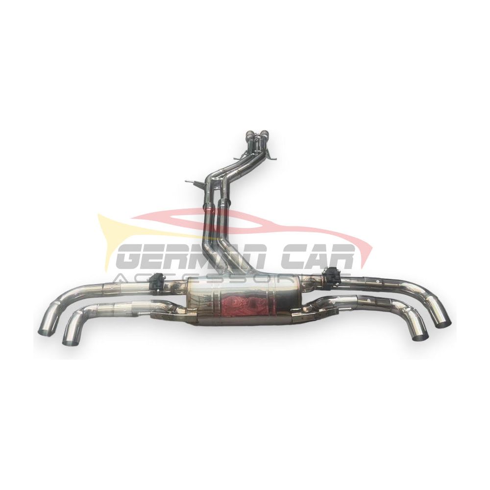 2019-2023 Audi Rsq8 Valved Sport Exhaust System | Stainless Steel / Chrome Tips