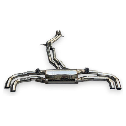 2019-2023 Audi Rsq8 Valved Sport Exhaust System | Stainless Steel / Chrome Tips