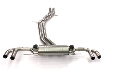 2019-2023 Audi Sq8 Valved Sport Exhaust System | Stainless Steel / Chrome Tips