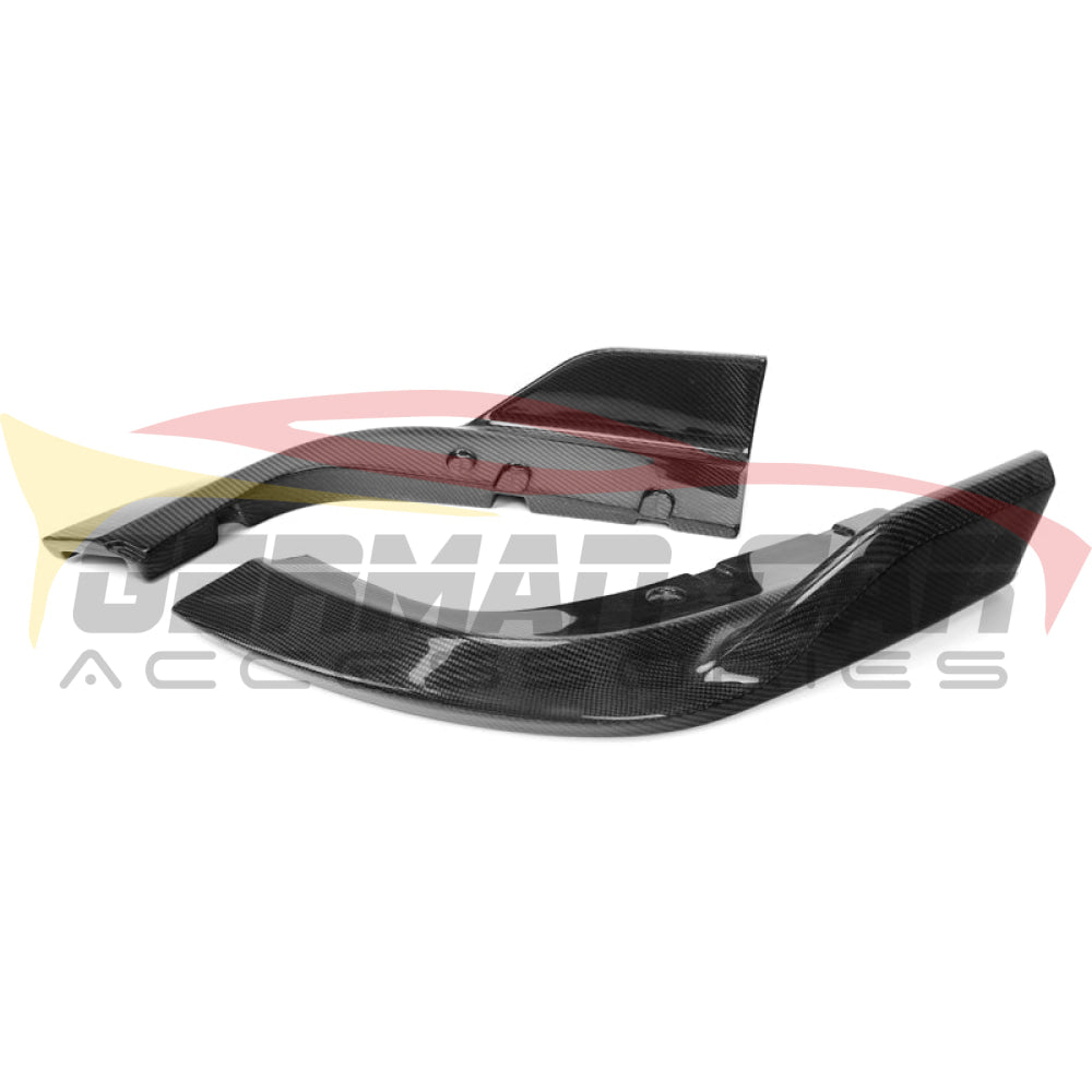 2019-2022 Bmw X5 3 Piece Carbon Fiber Rear Diffuser With Splitters | G05 Mirror Caps